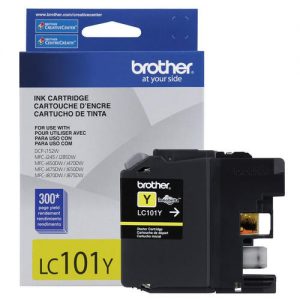 Brother LC101Y Original Yellow Ink Cartridge