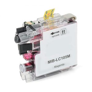 Brother LC105M Compatible Magenta Ink Cartridge High Yield
