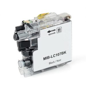 Brother LC107BK Compatible Black Ink Cartridge Extra High Yield