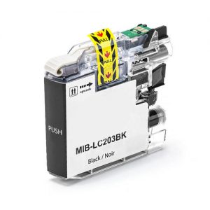 Brother LC203BK Compatible Black Ink Cartridge High Yield