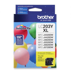 Brother LC203Y Original Yellow Ink Cartridge High Yield