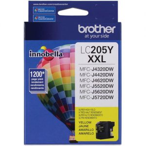 Brother LC205Y Original Yellow Ink Cartridge Extra High Yield