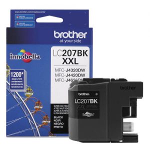 Brother LC207 Original Black Ink Cartridge Extra High Yield