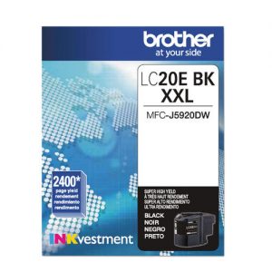 Brother LC20EBKS Original Black Ink Cartridge Extra High Yield