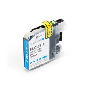 Brother LC20EC Compatible Cyan Ink Cartridge Extra High Yield