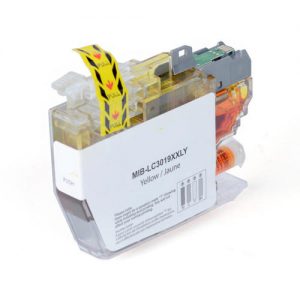 Brother LC3019Y Compatible Yellow Ink Cartridge Extra High Yield