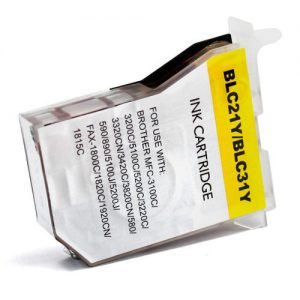 Brother LC31Y Compatible Yellow Ink Cartridge