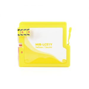 Brother LC51Y Compatible Yellow Ink Cartridge