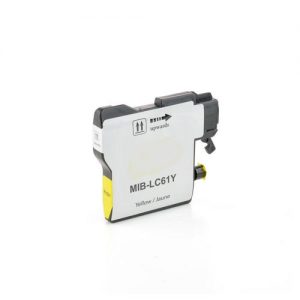 Brother LC61Y Compatible Yellow Ink Cartridge