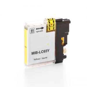 Brother LC65Y Compatible Yellow Ink Cartridge High Yield
