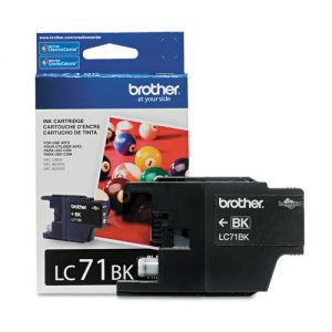 Brother LC71BK Original Black Ink Cartridge