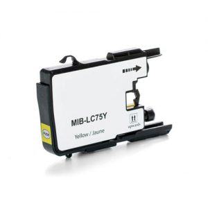 Brother LC75Y Compatible Yellow Ink Cartridge High Yield