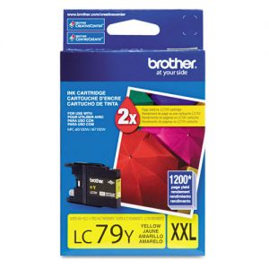 Brother LC79Y Original Yellow Ink Cartridge Extra High Yield