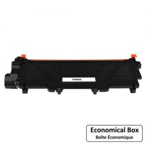 Brother TN-660X Compatible Black Toner Cartridge Extra High Yield – Economical Box