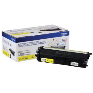 Brother TN436Y Original Yellow Toner Cartridge Extra High Yield 6500 Pages