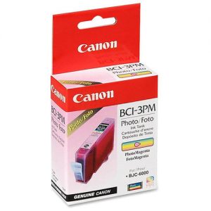 Canon BCI-3ePM Original Photo Magenta Ink Cartridge (4484A003)
