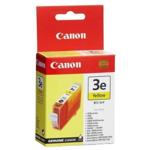 Canon BCI-3eY Original Yellow Ink Cartridge (4482A003)