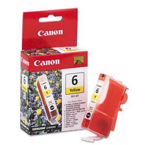 Canon BCI-6Y Original Yellow Ink Cartridge (4708A003)
