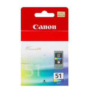 Canon CL-51 Original Color Ink Cartridge High Yield (0618B002)