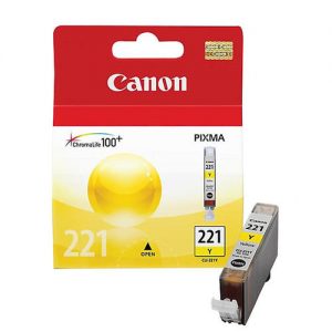 Canon CLI-221Y Original Yellow Ink Cartridge (2949B001)