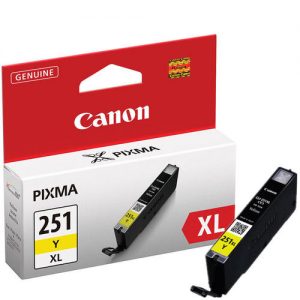 Canon CLI-251XLY Original Yellow Ink Cartridge (6451B001)