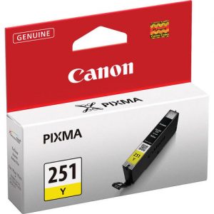 Canon CLI-251Y Original Yellow Ink Cartridge (6516B001)