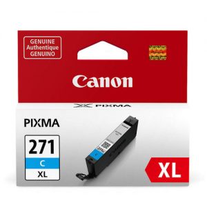 Canon CLI-271XLC Original Cyan Ink Cartridge High Yield (0337C001AA)