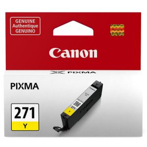 Canon CLI-271Y Original Yellow Ink Cartridge (0393C001AA)