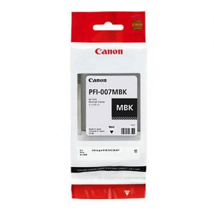 Canon PFI-007MBK Original Matte Black Ink Cartridge Tank (2142C001AA)