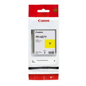 Canon PFI-007Y Original Yellow Ink Cartridge Tank (2146C001AA)
