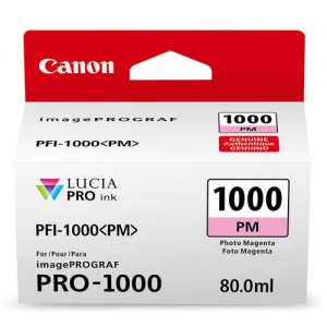 Canon PFI-1000PM Original Photo Magenta Ink Cartridge (0551C002)