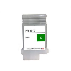 Canon PFI-101G Remanufactured Green Ink Cartridge (0890B001)