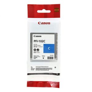 Canon PFI-102C Original Cyan Ink Cartridge (0896B001)