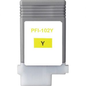 Canon PFI-102Y Compatible Yellow Ink Cartridge (0898B001)