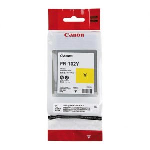 Canon PFI-102Y Original Yellow Ink Cartridge (0898B001)