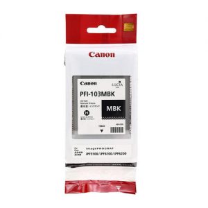 Canon PFI-103MBK Original Matte Black Ink Tank (2211B001AA)