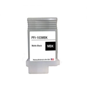 Canon PFI-103MBK Remanufactured Matte Black Ink Cartridge (2211B001AA)