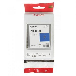 Canon PFI-106B Original Blue Ink Cartridge (6629B001AA)
