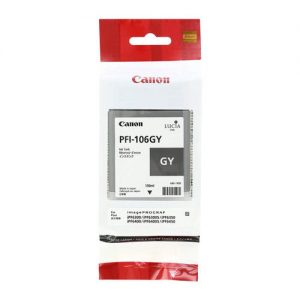 Canon PFI-106GY Original Grey Ink Cartridge (6630B001AA)