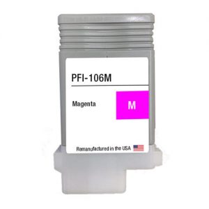 Canon PFI-106M Remanufactured Magenta Ink Cartridge (6623B001AA)