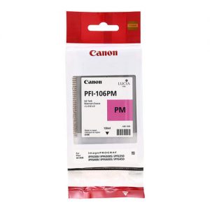 Canon PFI-106PM Original Photo Magenta Ink Cartridge (6626B001AA)