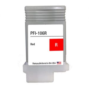 Canon PFI-106R Remanufactured Red Ink Cartridge (6627B001AA)