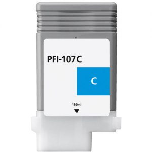 Canon PFI-107C Compatible Cyan Ink Cartridge (6706B001AA)