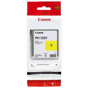 Canon PFI-120Y Original Yellow Toner Cartridge (2888C001)