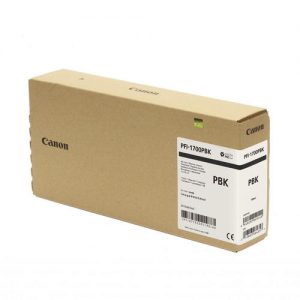 Canon PFI-1700 Original Photo Black Pigment Ink Tank (0775C001AA)