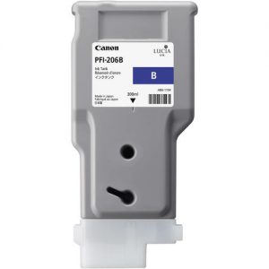 Canon PFI-206B Original Blue Ink Cartridge (5311B001AA)