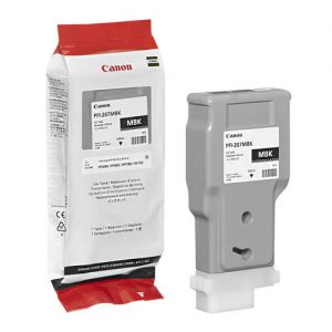 Canon PFI-207MBK Original Pigment Matte Black Ink Cartridge (8788B001AA)