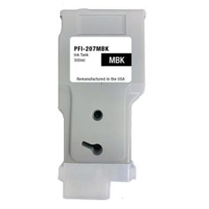 Canon PFI-207MBK Remanufactured Pigment Matte Black Ink Cartridge (8788B001AA)