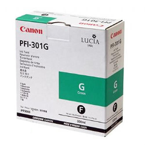 Canon PFI-301G Original Pigment Green Ink Cartridge (1493B001AA) Canon PFI-301G Original Pigment Green Ink Cartridge (1493B001AA)
