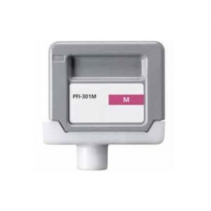 Canon PFI-301M Compatible Pigment Magenta Ink Cartridge (1488B001AA)